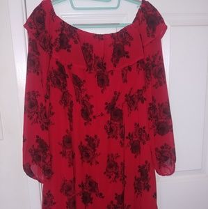 Womens off the shoulder dress